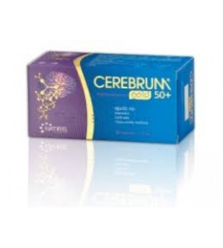 Cerebrum Gold 50+ - 30 Cápsulas - Natiris